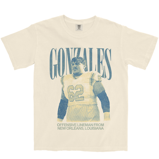 JUAN GONZALES VINTAGE IVORY TEE