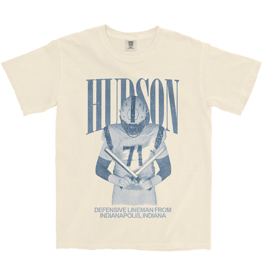 ZESHAUN HUDSON VINTAGE IVORY TEE