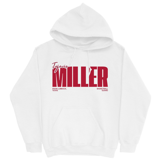 TAJAVIS MILLER CLASSIC WHITE HOODIE