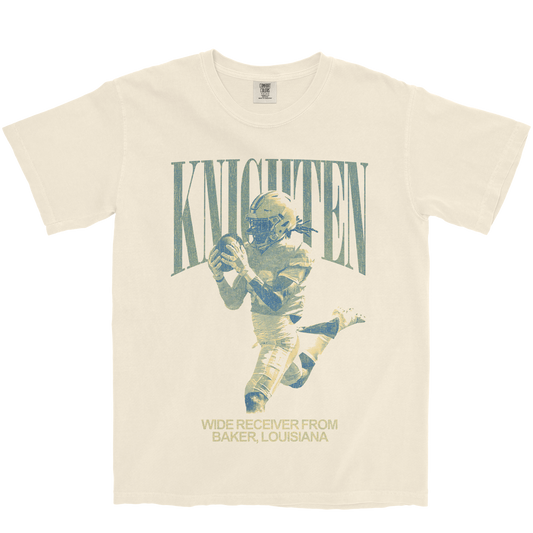DAMIEN KNIGHTEN VINTAGE IVORY TEE