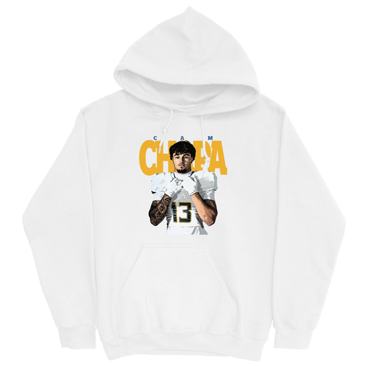 CAM CHAPA #13 WHITE HOODIE
