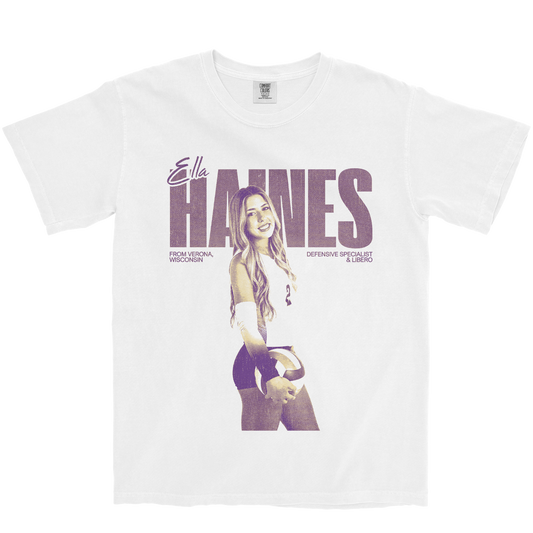 ELLA HAINES VINTAGE WHITE TEE
