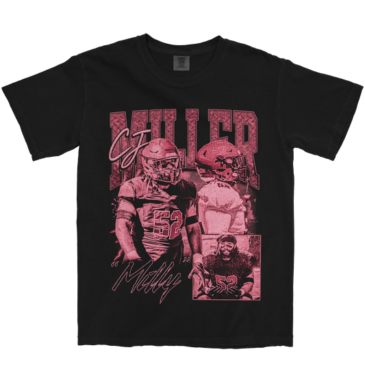 CJ MILLER GRAPHIC BLACK TEE