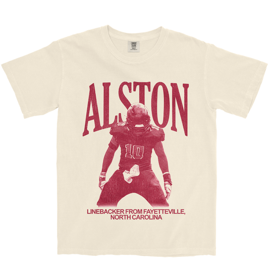JUPE ALSTON VINTAGE IVORY TEE