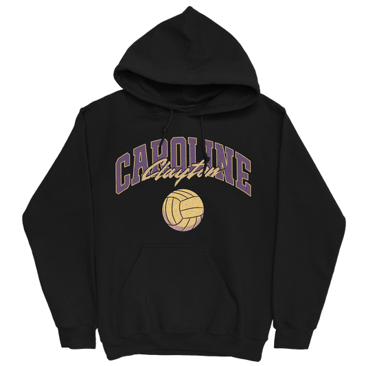 CAROLINE CLAYTON VOLLEYBALL BLACK HOODIE