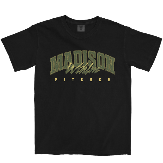 MADISON WIHLM CLASSIC BLACK TEE