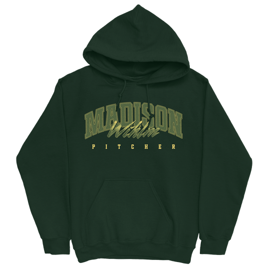 MADISON WIHLM CLASSIC FOREST GREEN HOODIE