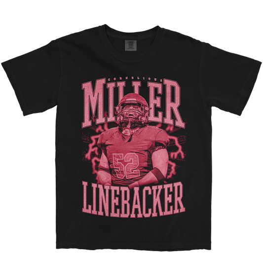 CJ MILLER VINTAGE BLACK TEE
