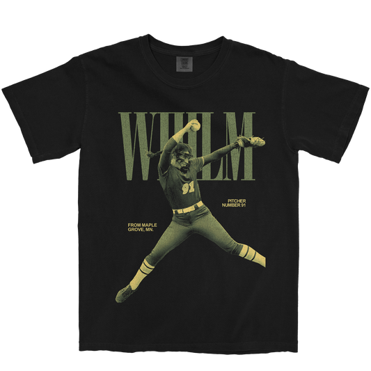 MADISON WIHLM VINTAGE BLACK TEE