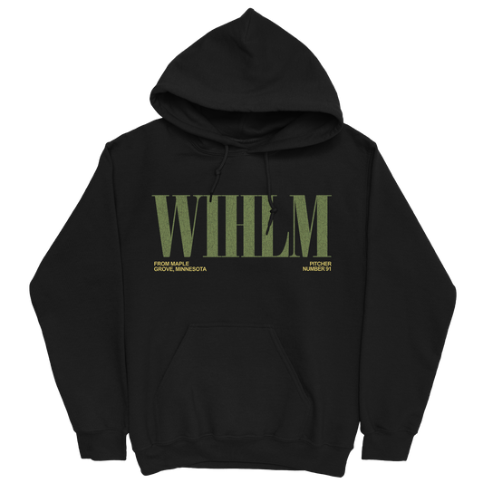 MADISON WIHLM BLACK HOODIE