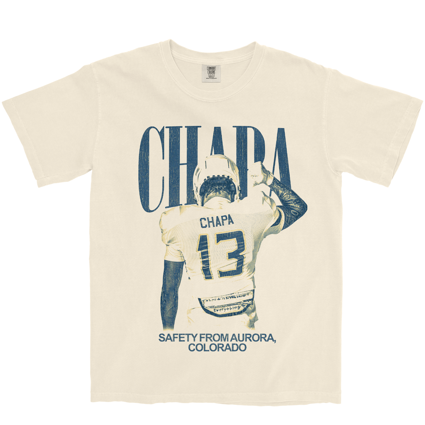 CAM CHAPA VINTAGE IVORY TEE