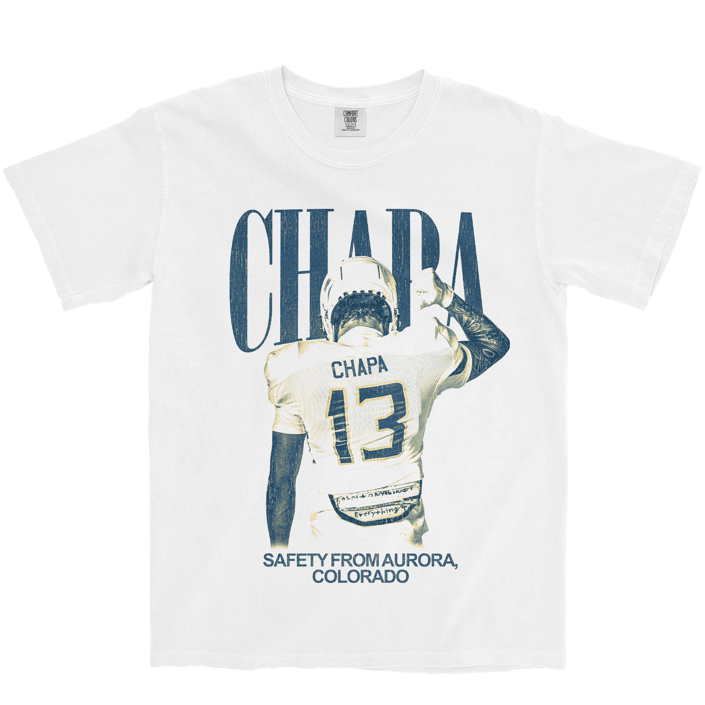 CAM CHAPA VINTAGE WHITE TEE