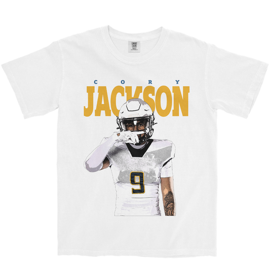CORY JACKSON #9 WHITE TEE
