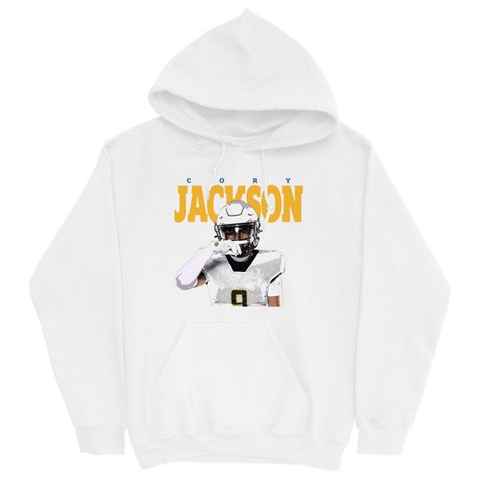CORY JACKSON #9 WHITE HOODIE