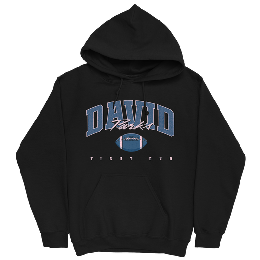DAVID PARKS FOOTBALL BLACK HOODIE