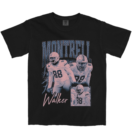 MONTRELL WALKER GRAPHIC BLACK TEE