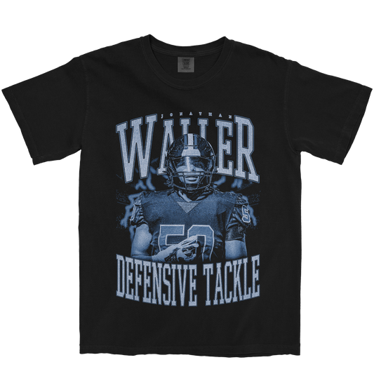 JONATHAN WALLER VINTAGE BLACK TEE