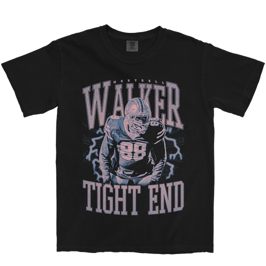 MONTRELL WALKER VINTAGE BLACK TEE