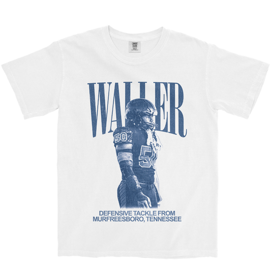 JONATHAN WALLER VINTAGE WHITE TEE