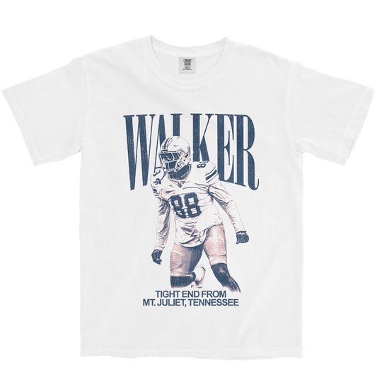 MONTRELL WALKER VINTAGE WHITE TEE