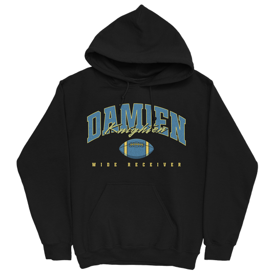 DAMIEN KNIGHTEN FOOTBALL BLACK HOODIE