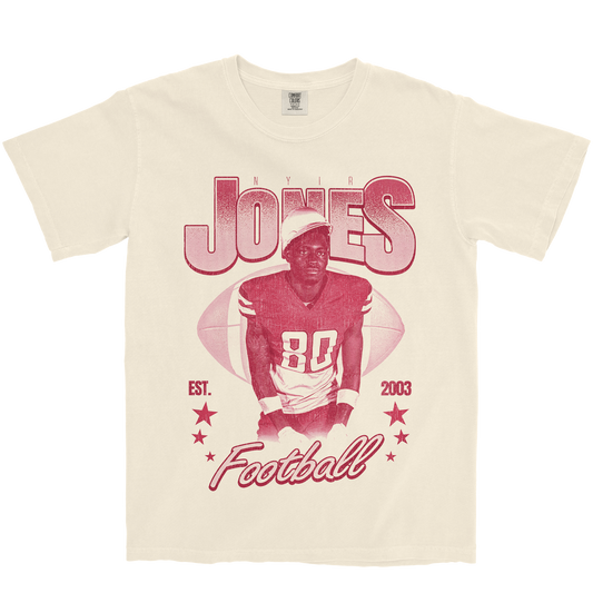 NYIR JONES RETRO IVORY TEE