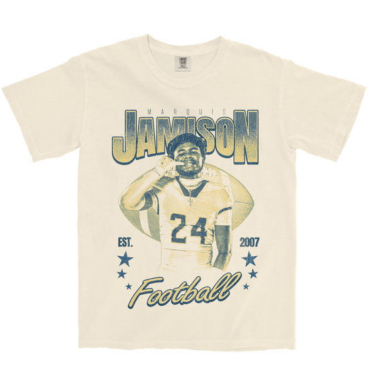 MARQUIS JAMISON RETRO IVORY TEE