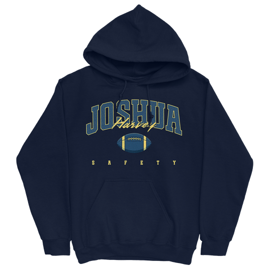 JOSHUA HARVEY FOOTBALL NAVY HOODIE