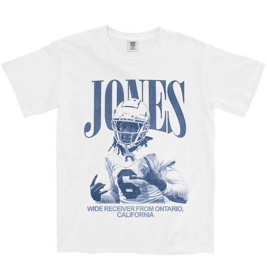 AJ JONES VINTAGE WHITE TEE
