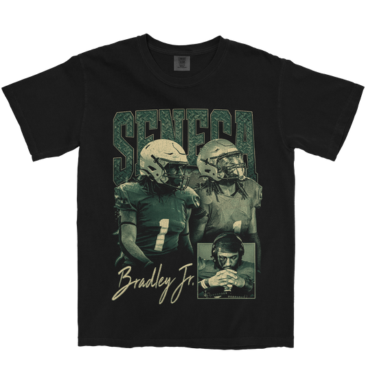 SENECA BRADLEY JR. GRAPHIC BLACK TEE