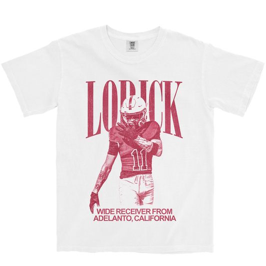 JOSHUA LORICK VINTAGE WHITE TEE