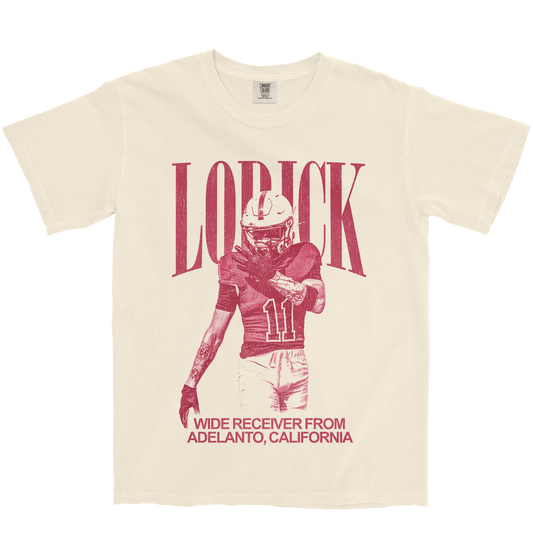 JOSHUA LORICK VINTAGE IVORY TEE