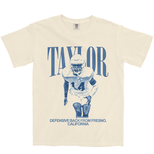 NOAH TAYLOR VINTAGE IVORY TEE