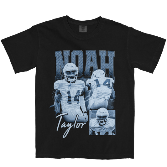 NOAH TAYLOR GRAPHIC BLACK TEE