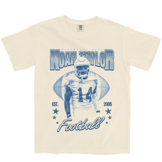 NOAH TAYLOR RETRO IVORY TEE