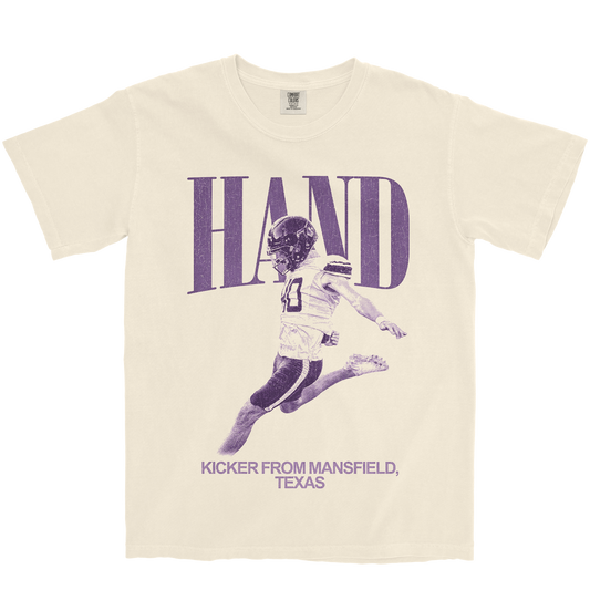 JACOB HAND VINTAGE IVORY TEE