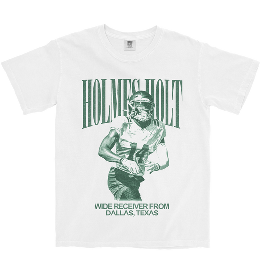 ELIJAH HOLMES-HOLT VINTAGE WHITE TEE
