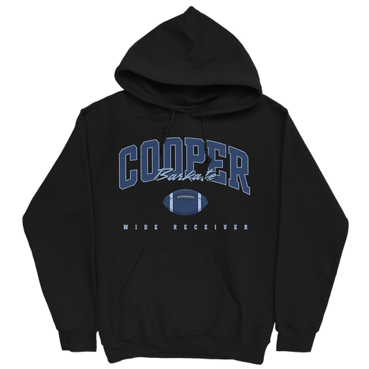 COOPER BARKATE FOOTBALL BLACK HOODIE
