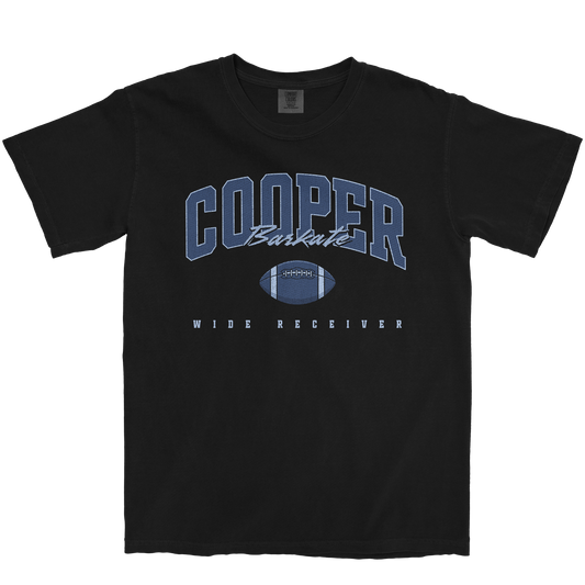 COOPER BARKATE FOOTBALL BLACK TEE