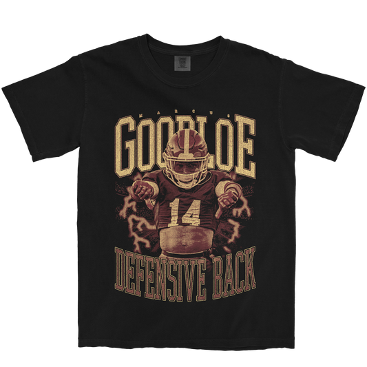 MARCUS GOODLOE VINTAGE BLACK TEE
