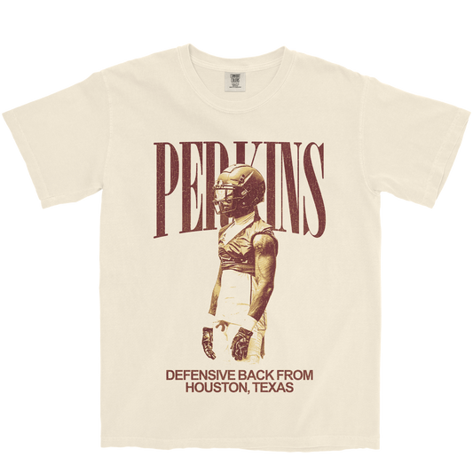 JADEN PERKINS VINTAGE IVORY TEE