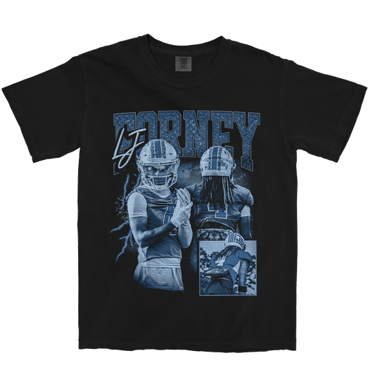 LJ FORNEY GRAPHIC BLACK TEE