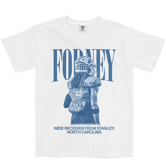 LJ FORNEY VINTAGE WHITE TEE