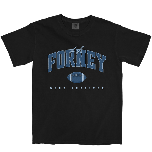 LJ FORNEY FOOTBALL BLACK TEE