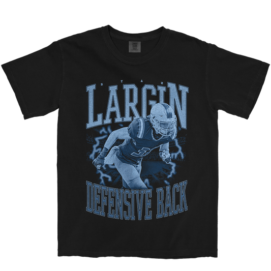 RYAN LARGIN VINTAGE BLACK TEE