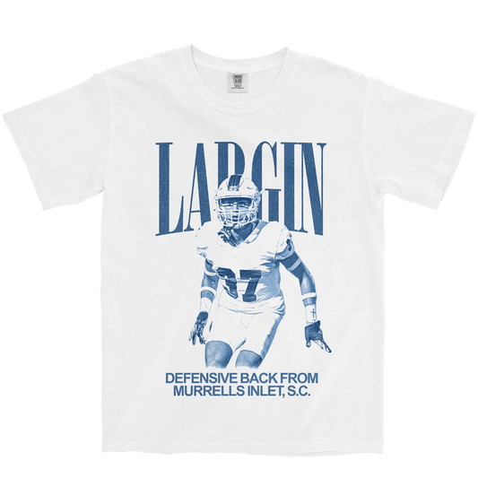 RYAN LARGIN VINTAGE WHITE TEE