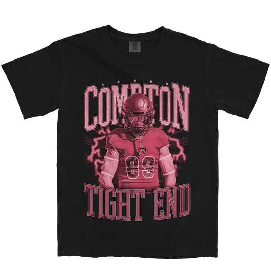 LOGAN COMPTON VINTAGE BLACK TEE