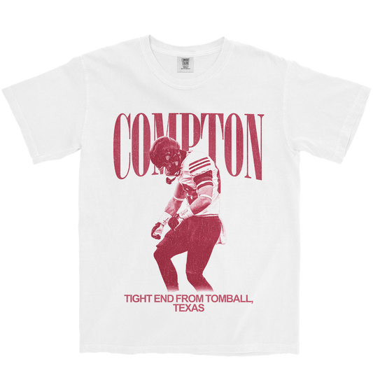 LOGAN COMPTON VINTAGE WHITE TEE