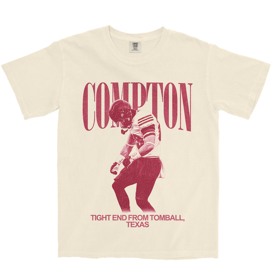 LOGAN COMPTON VINTAGE IVORY TEE
