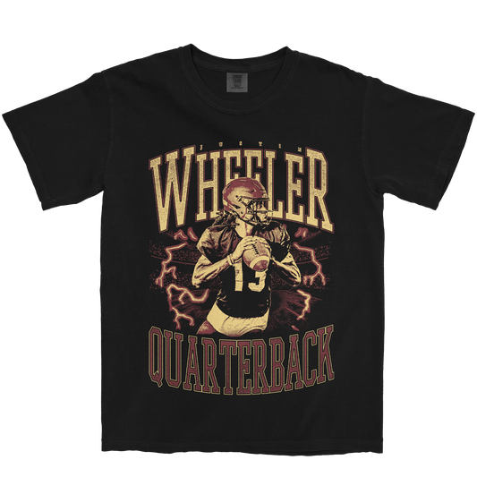 JUSTIN WHEELER VINTAGE BLACK TEE